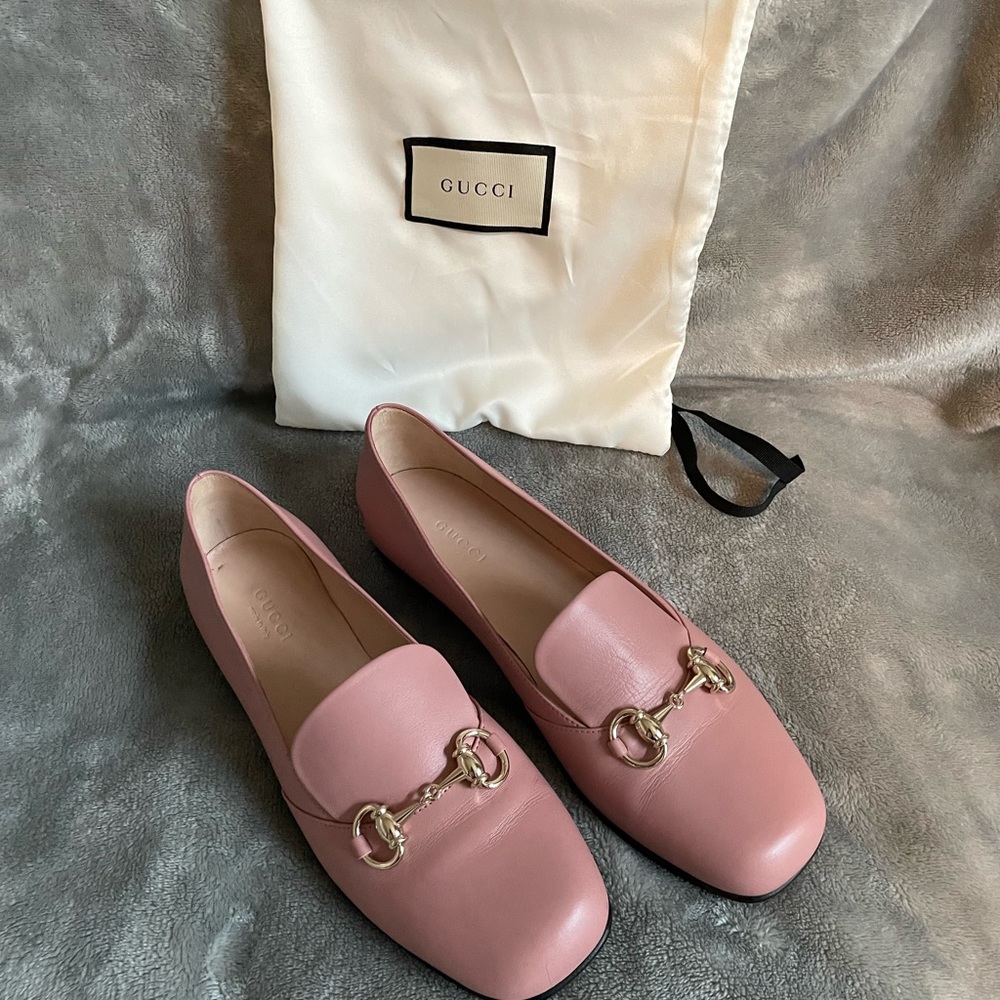 Gucci Horsebit Leather Loafers
